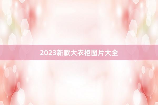 2023新款大衣柜图片大全